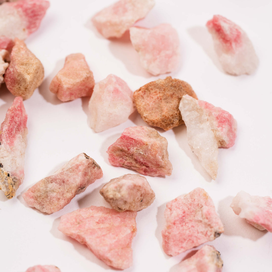 Tugtupite - Small, Rough, Intuitive Picks