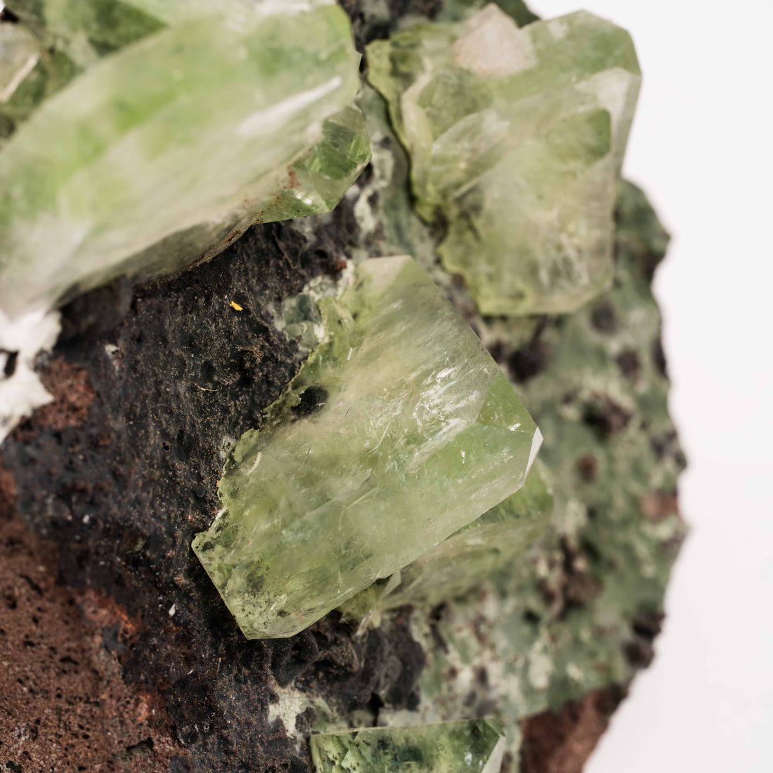 Apophyllite, Green - Cluster