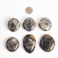 Labradorite, Blue/Purple Flash - Palms