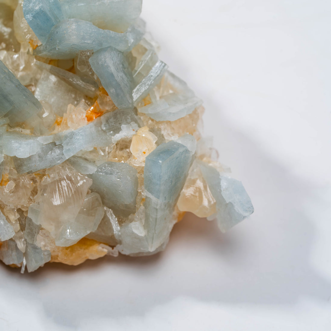 Barite, Blue