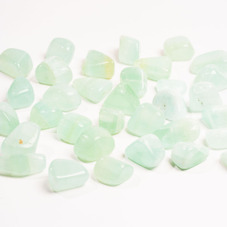 Pistachio Calcite - Tumbled Stone(s)