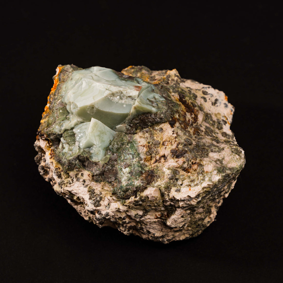 Opal Green, Rhyolite - Geode
