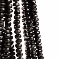 Tourmaline, Black - Faceted Beaded Necklace