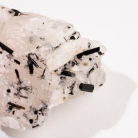 Fluorite, Green/Pink w. Black Tourmaline