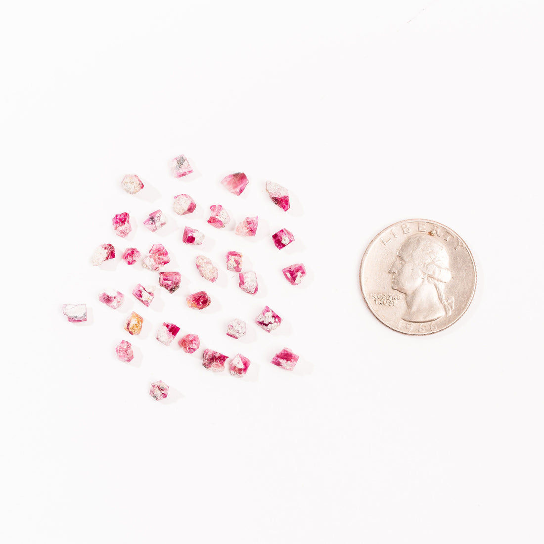 Beryl, Red - Small Pieces - Intuitive Pick