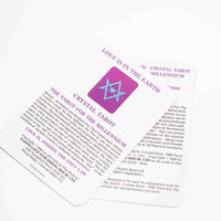Love Is In The Earth — Crystal Tarot Deck & Book Set (By Melody & Steve Goins)