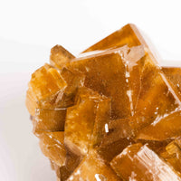 Yellow Barite on Fluorite - Bladed Cluster