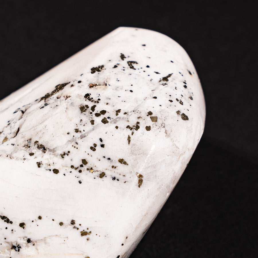 Calcite, Mangano w/ Pyrite  - Freeform