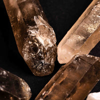 Quartz, Smoky Elestial - Points (Light)