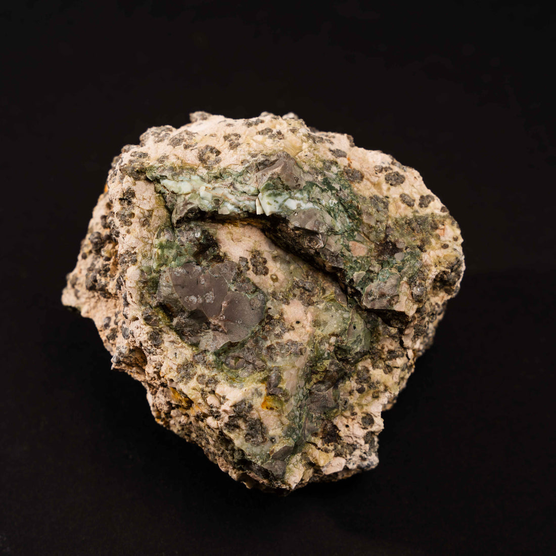 Opal Green, Rhyolite - Geode