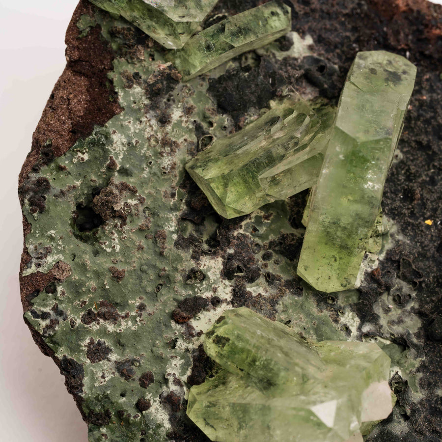 Apophyllite, Green - Cluster