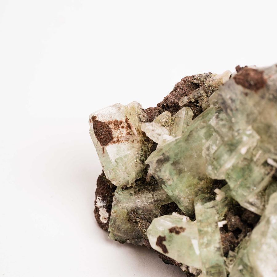 Apophyllite, Green - Cluster