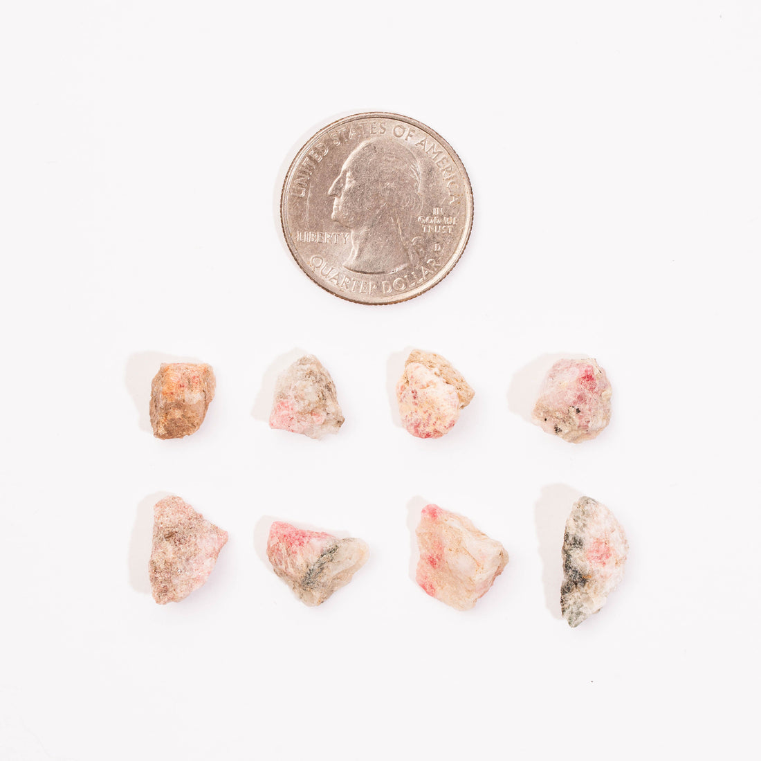 Tugtupite - Small, Rough, Intuitive Picks