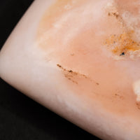 Pink Opal - Heart, Polished