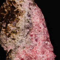 Rhodochrosite with Quartz, Fluorite, & Pyrite