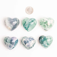 Fluorite, Green - Heart(s)