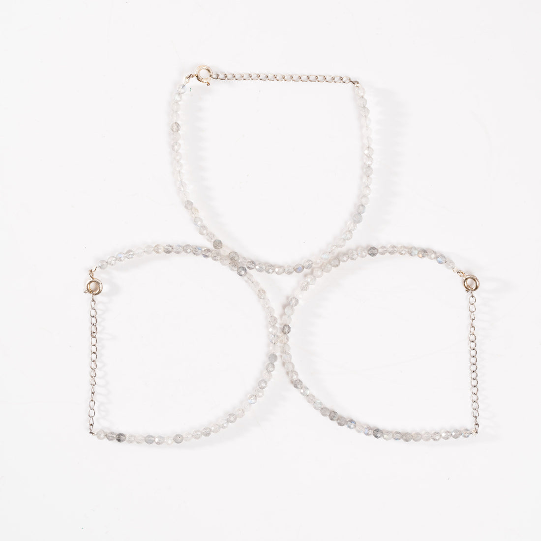 Labradorite - Faceted Beaded Bracelet