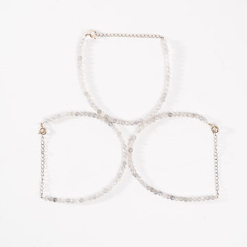 Labradorite - Faceted Beaded Bracelet