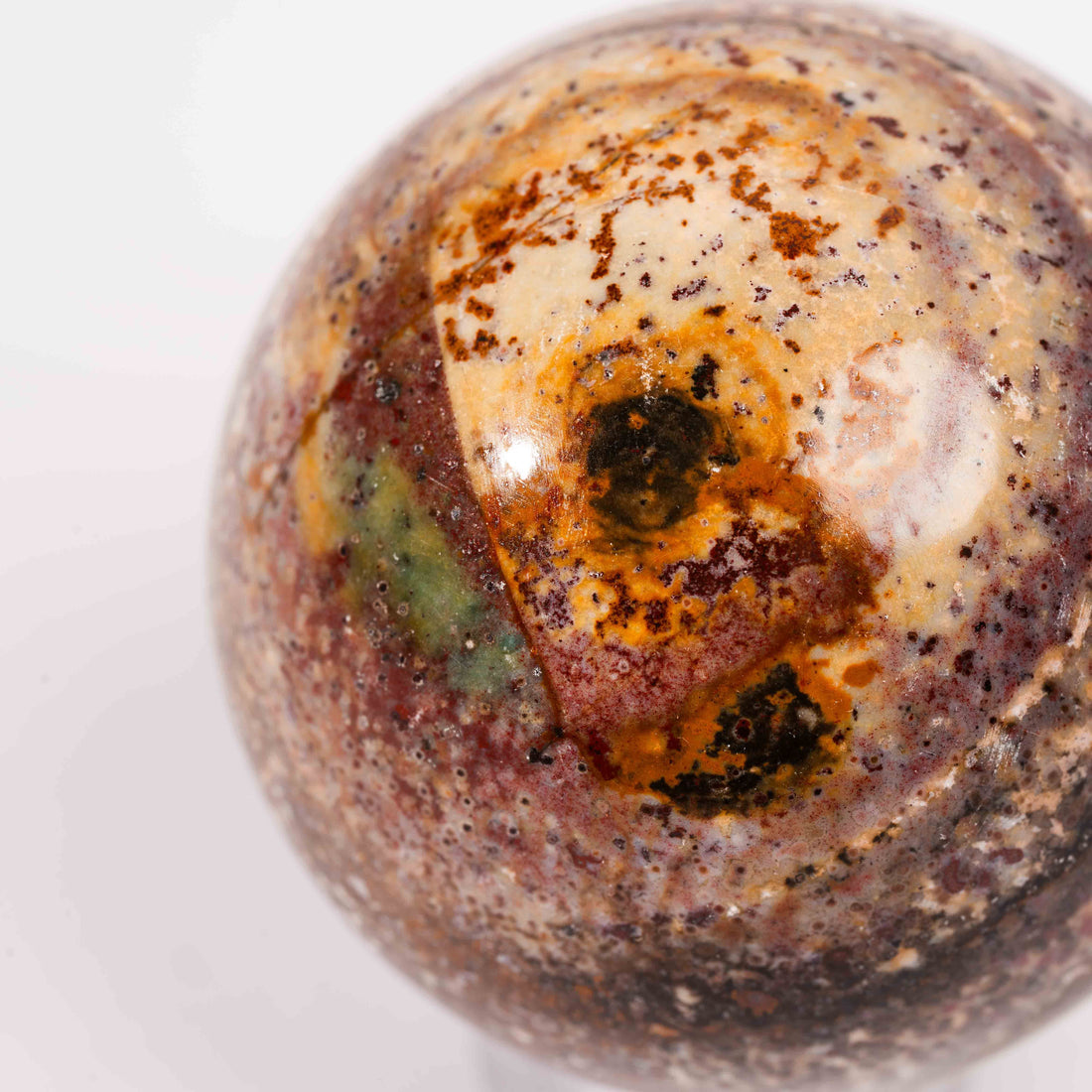 Jasper, Unicorn - Sphere, Polished