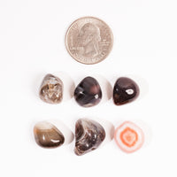 Agate - Botswana, Darker, Tumbled Stone(s)