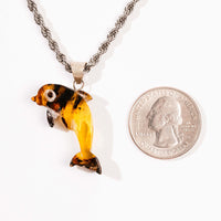 Amber - Pendant, Dolphin