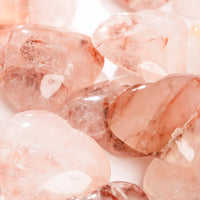 Quartz w/ Hematite - A/B-Grade, Polished, Heart(s)