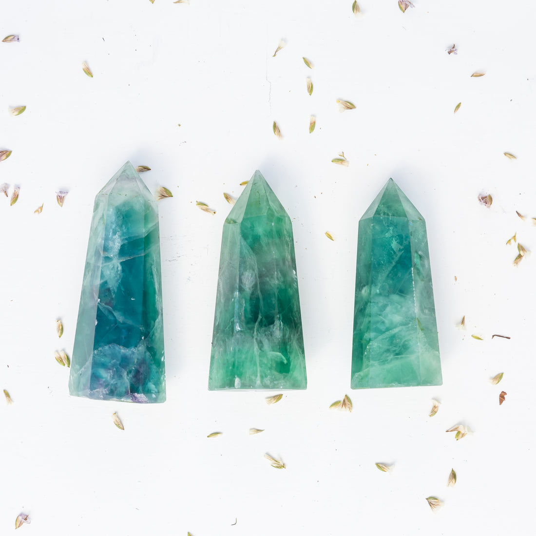 Fluorite - Green, Polished, Tower