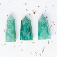 Fluorite - Green, Polished, Tower