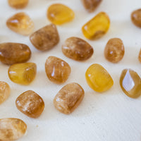 Calcite - Yellow, Tumbled