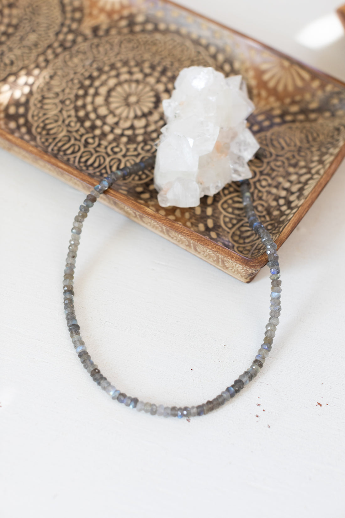 Labradorite - Large Beaded Necklace