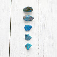 Chrysocolla - Shattuckite, Tumbled Stone(s)