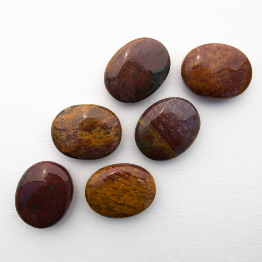 Jasper, Fancy - Palm Stones