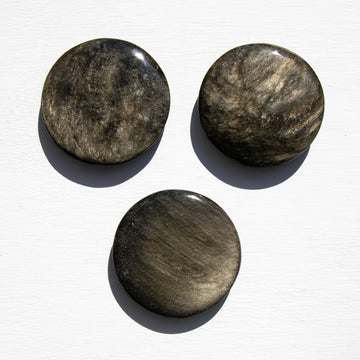 Obsidian - Gold Sheen, Disc, A-Grade