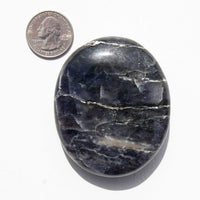 Iolite, Sunstone - Palm Stone