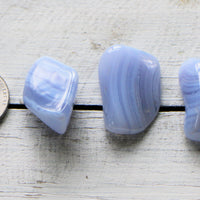 Agate - Blue Lace, Tumbled