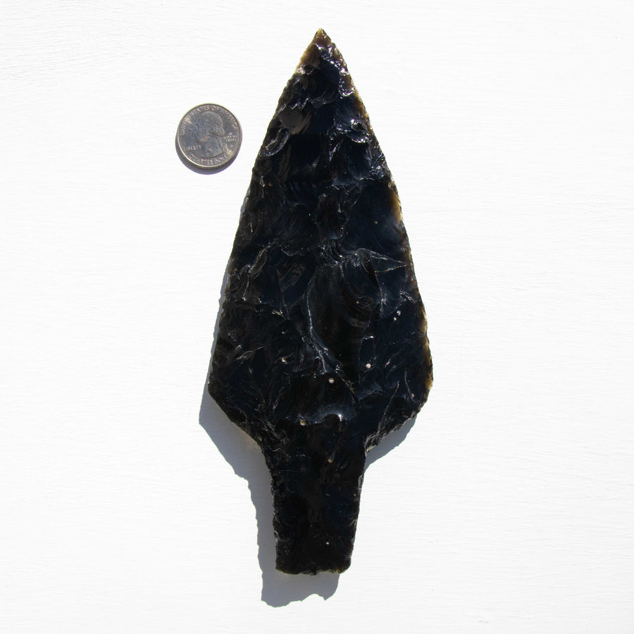 Obsidian, Black - Blade, Rough