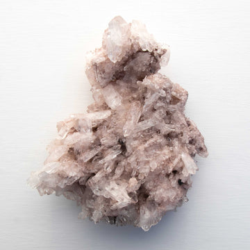 Pink lemurian quartz