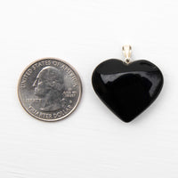 Obsidian - Heart Pendant