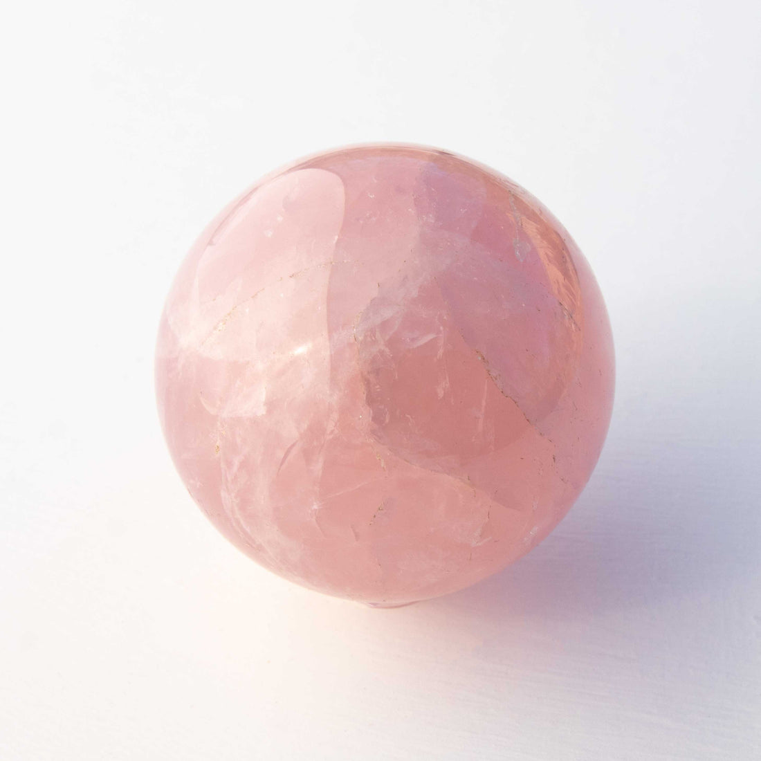 Rose Quartz - Sphere, Polished