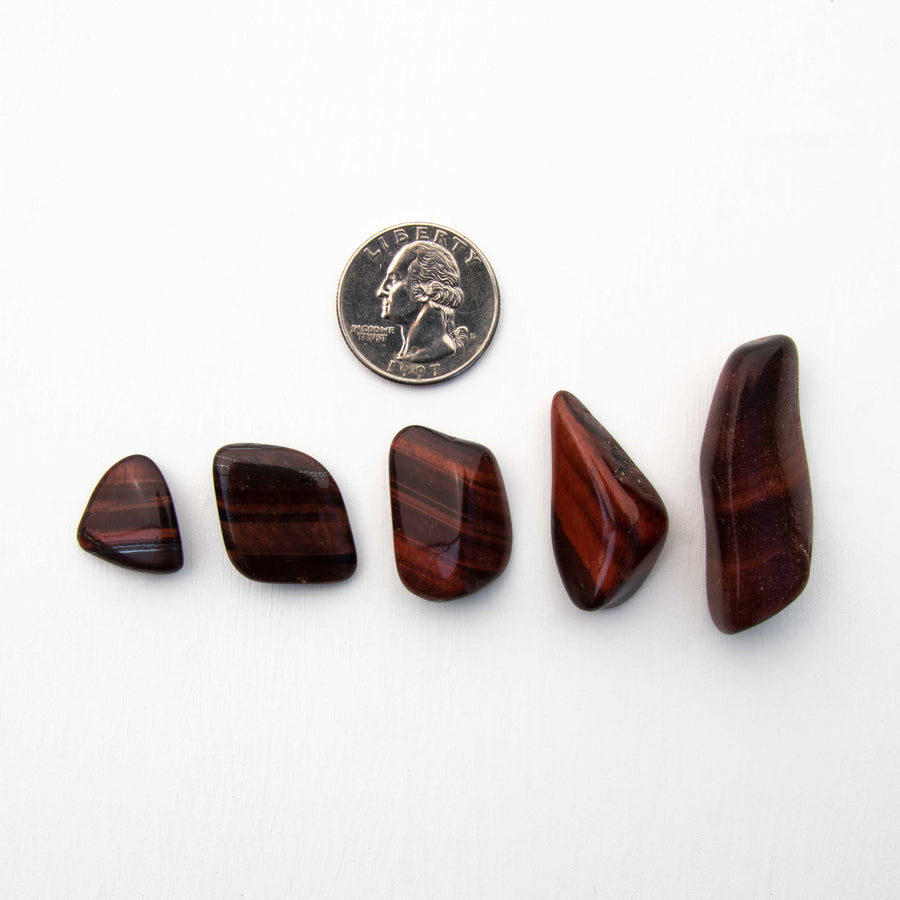 Tiger's Eye, Red - Tumbled