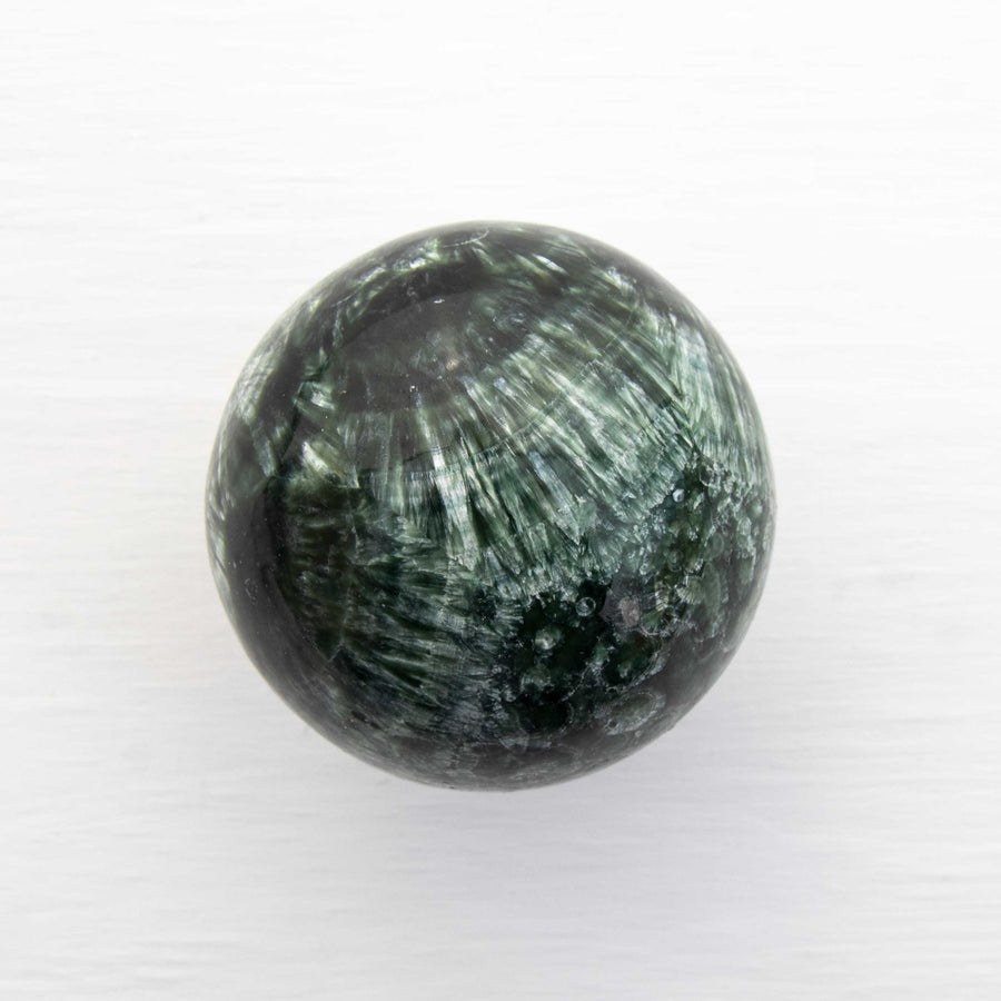Seraphinite Sphere, AA Grade