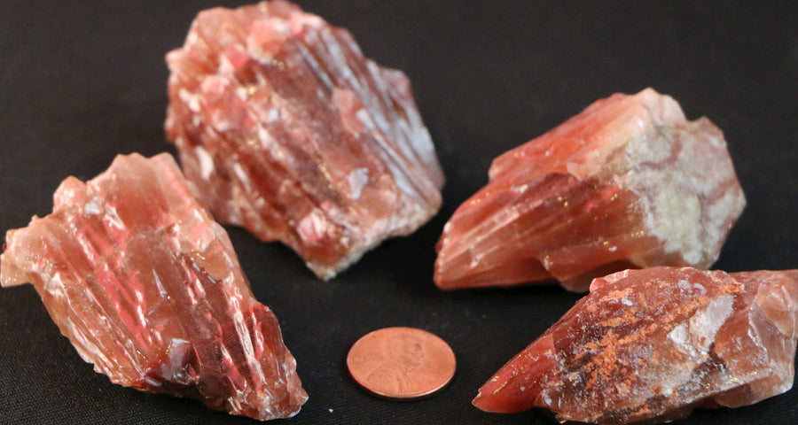 Calcite, Red - Rough