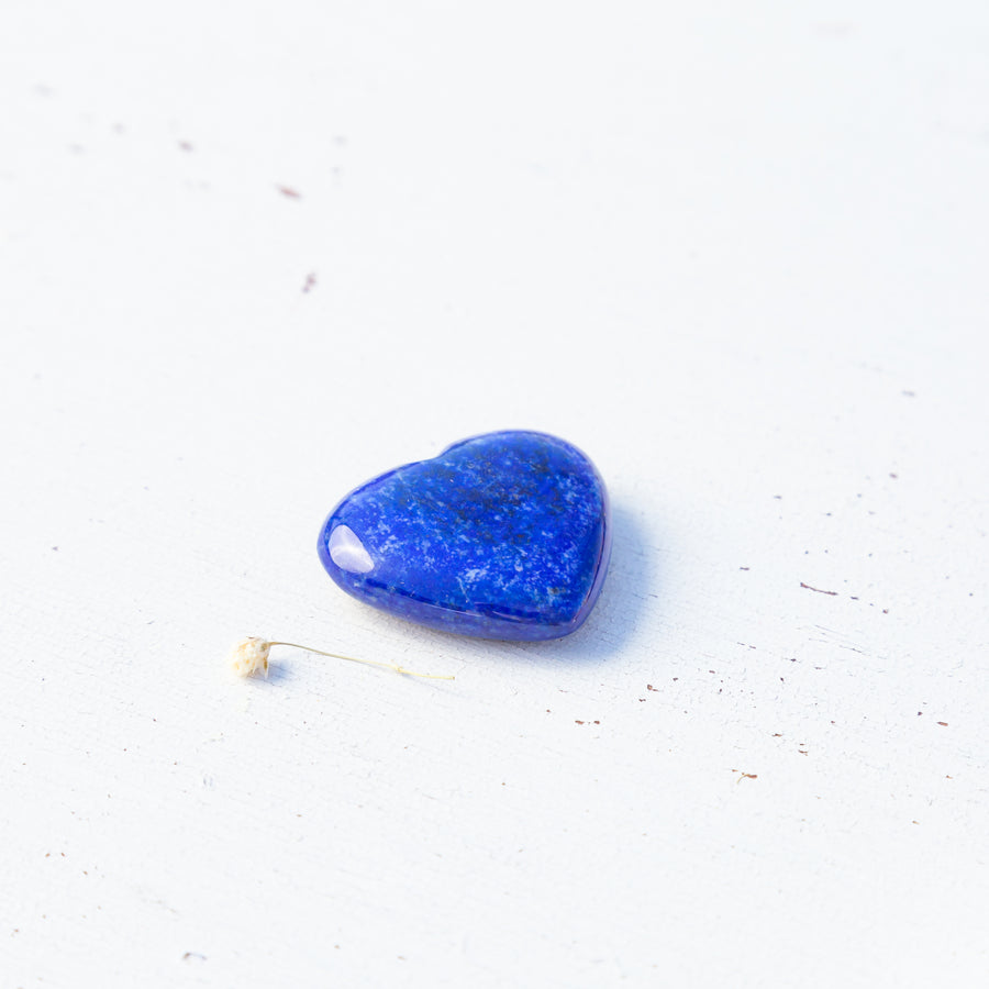Lapis Lazuli - Polished Heart, AA Grade