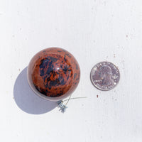 Obsidian - Mahogany, Polished, Sphere